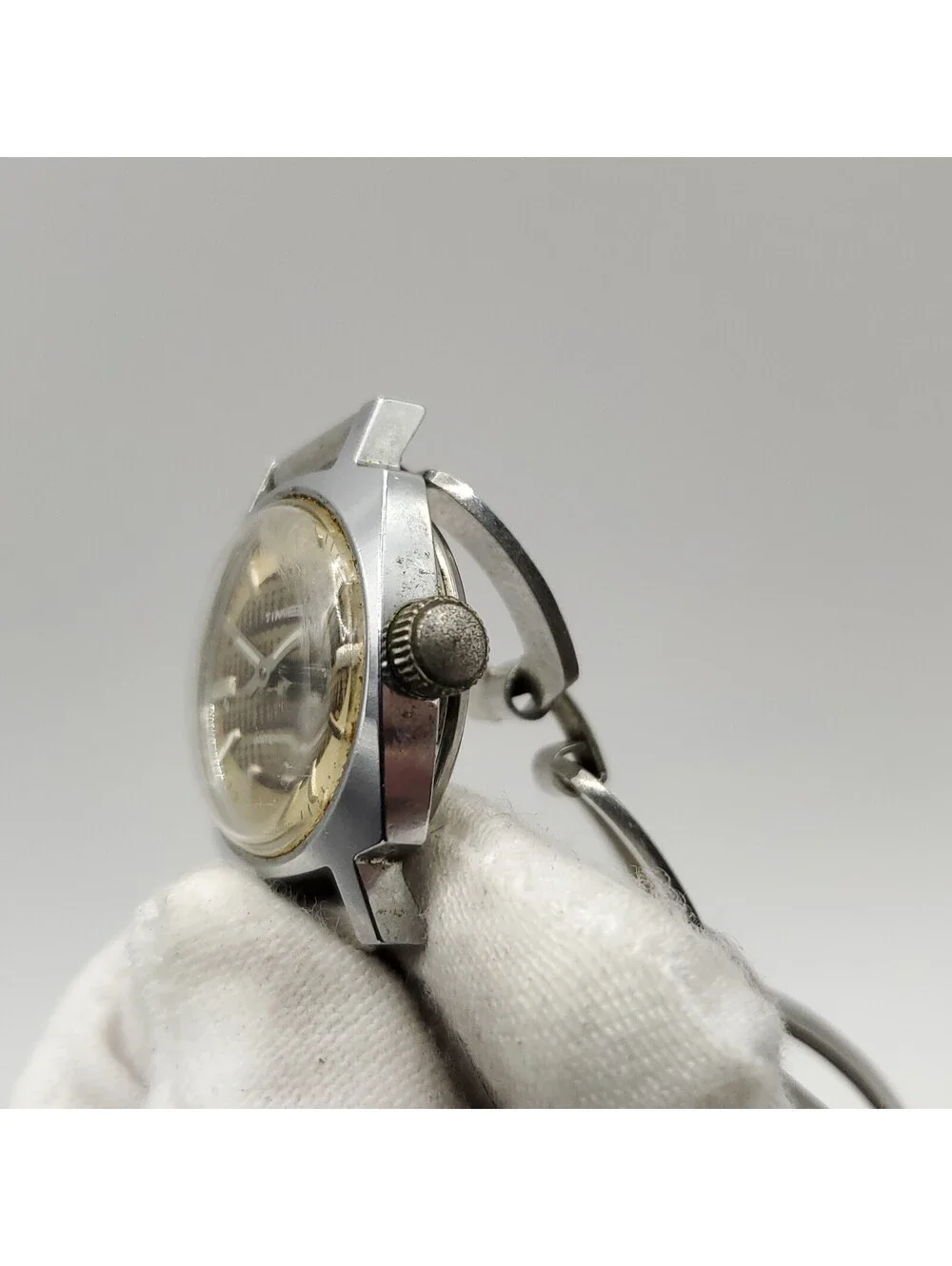 Vintage Timex Water-resistant Mechanical Womens Watch 21mm For Parts Or Repair